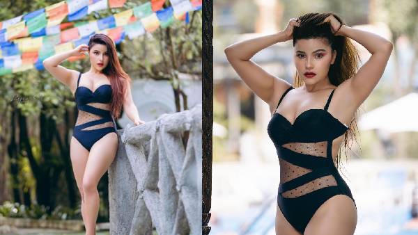 ब्लैक बिकिनी में ढाया कहर