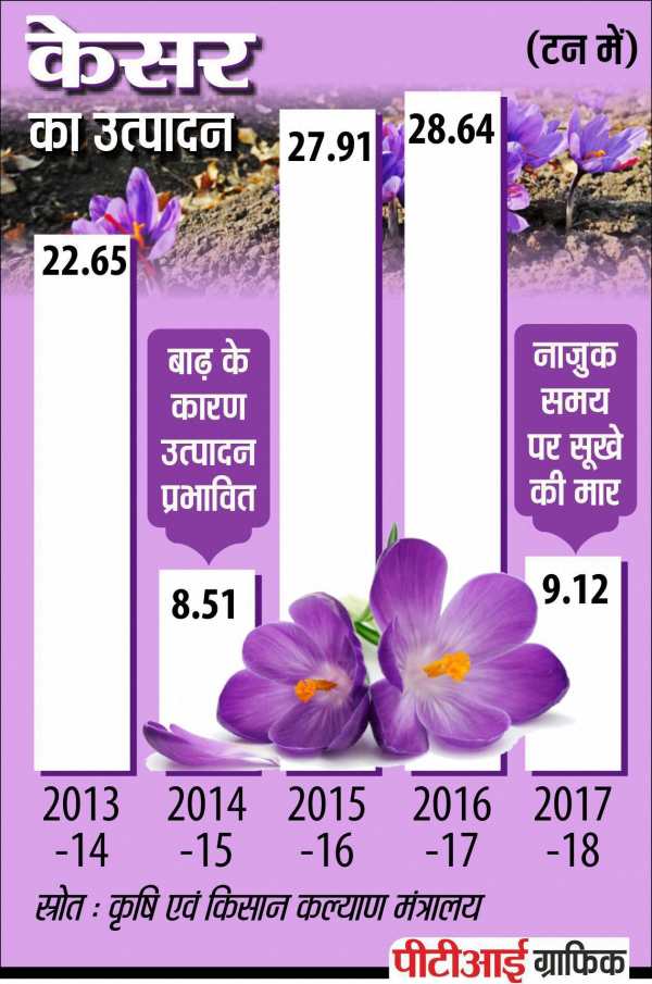 भारत के बाहर केसर की खेती