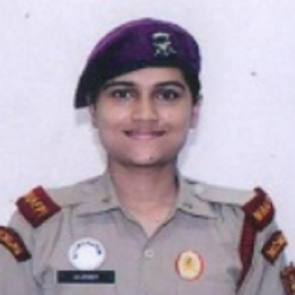 Punjabi Girl Dilpreet Kaur 27th rank in common merit of NDA