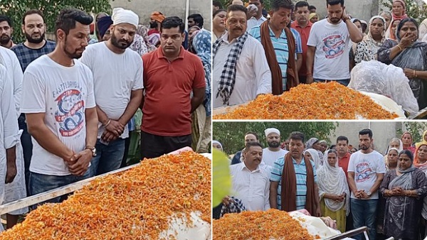 सिर्फ कंधा ही नहीं चिता को मुखाग्नि भी दी रणदीप ने 