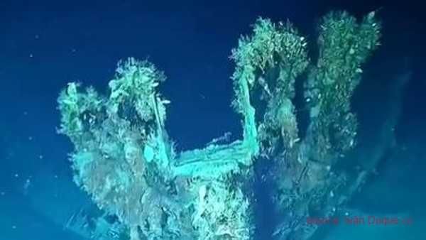  कोलंबिया में मिला 300 साल पहले डूबा समुद्री जहाज