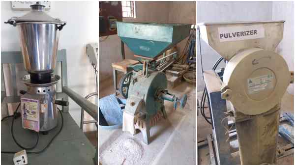 सरकार से पैसे मिले, कई मशीनें खरीदीं सरकार से पैसे मिले, कई मशीनें खरीदीं