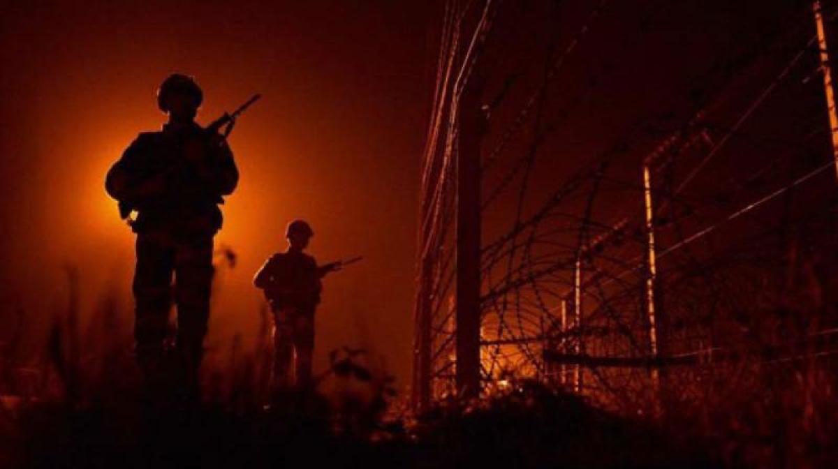 Indian Border Security Force responded pakistani drone on india pakistan international border