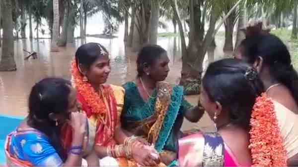 दुल्हन ने नहीं मानी हार