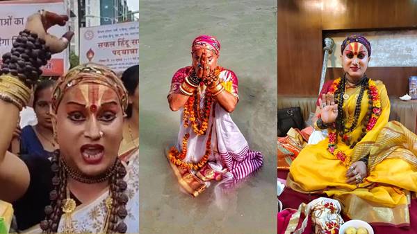 किन्नर संत भगवताचार्य हिमांगी सखी का बड़ा ऐलान
