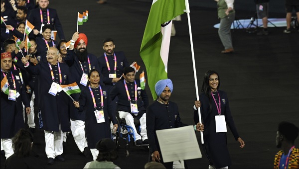 Commonwealth Games 2022: PV Sindhu, Manpreet Singh flagbearers for India in opening ceremony Commonwealth Games 2022: PV Sindhu, Manpreet Singh flagbearers for India in opening ceremony