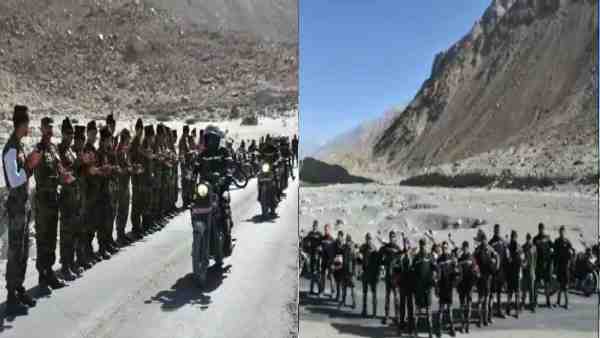 गलवान के वीरों को खास अंदाज में श्रद्धांजलि