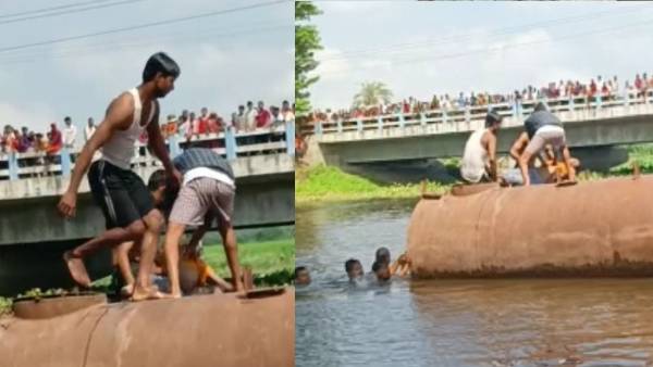 नदीं में डूबने से दो छात्रों की मौत