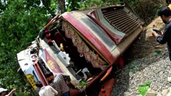 Anuppur bus accident Anuppur bus accident