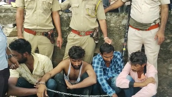 राजस्थान के बदमाशों ने की वारदात राजस्थान के बदमाशों ने की वारदात