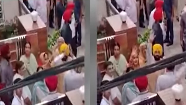 सीएम ने पड़ोसियों को हाथ हिलाकर किया दिया सम्‍मान 