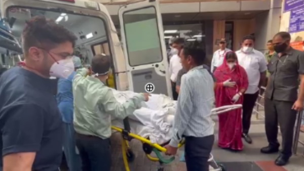 550 दिनों से साधु संत धरना प्रदर्शन कर रहे