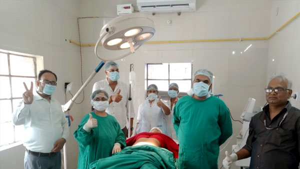 उच्च जोखिम के चलते करना पड़ा ऑपरेशन