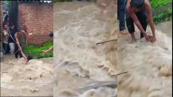 भारी बारिश से मचा हाहाकार