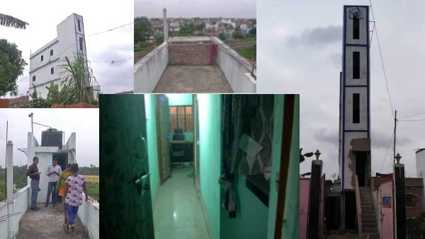 कमरे की चौड़ाई 5 फ़ीट और लंबाई 11 फ़ीट