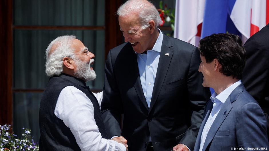 जी7 की बैठक में प्रधानमंत्री नरेंद्र मोदी भी आये थे
