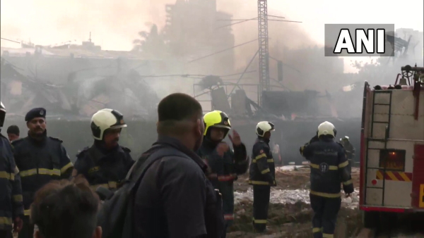 A fire breaks out in Andheri at Chitrakoot film set in mumbai