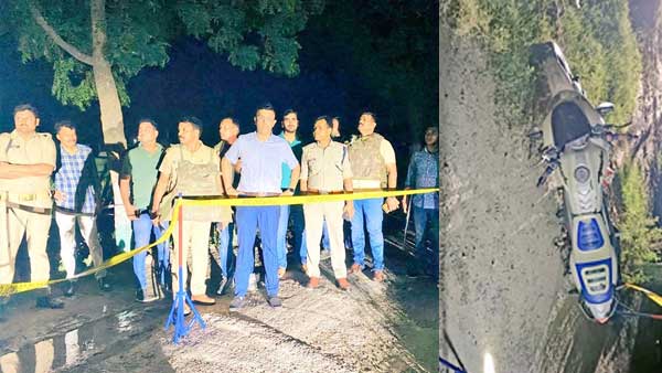 दोनों बदमाश पुलिस पर करने लगे फायर