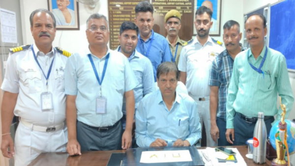 चूरू जिले का युवक दोहा से पहुंचा 