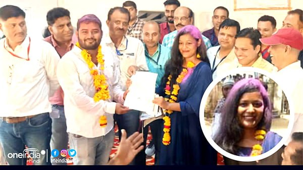पार्षद बनी निधि पार्षद बनी निधि