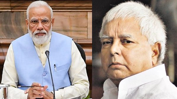 मोदी ने बेटे से पूछा पिता लालू का हाल 