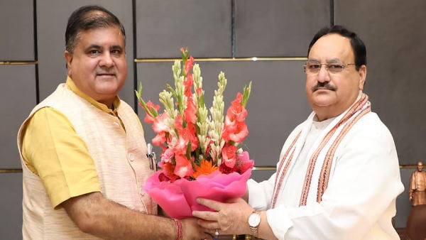 बद्रीनाथ पूर्व विधायक महेंद्र भट्ट की राष्ट्रीय अध्यक्ष जे पी नड्डा से मुलाकात बद्रीनाथ पूर्व विधायक महेंद्र भट्ट की राष्ट्रीय अध्यक्ष जे पी नड्डा से मुलाकात