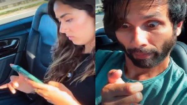 पत्नी मीरा की नकल करते दिखे शाहिद