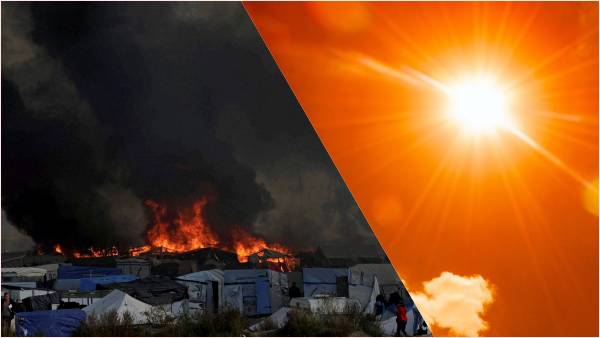 यूरोप भीषण गर्मी की चपेट में