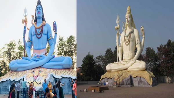 बाघ की त्वचा पर विराजित अद्भुत है यह मूर्ति 