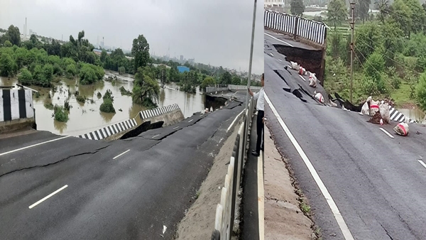 अस्थाई तौर पर नए ब्रिज से दोनों ओर का ट्रेफिक बंद अस्थाई तौर पर नए ब्रिज से दोनों ओर का ट्रेफिक बंद