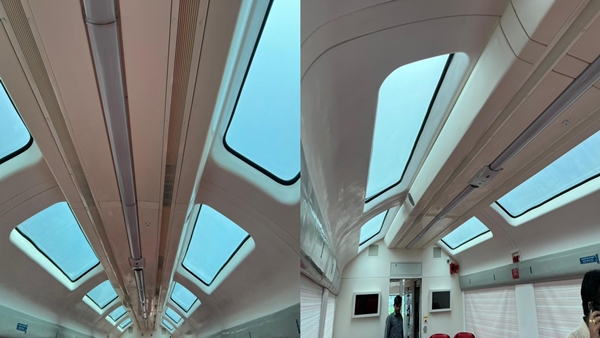 तीन तरफ से पारदर्शी, 180 डिग्री सीट का मूवमेंट तीन तरफ से पारदर्शी, 180 डिग्री सीट का मूवमेंट