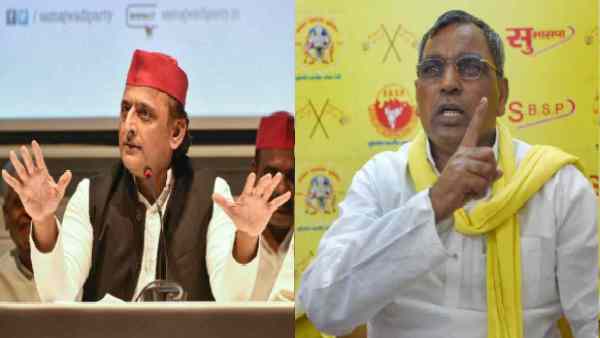 अखिलेश और राजभर के बीच 'तलाक' तक आ गई बात