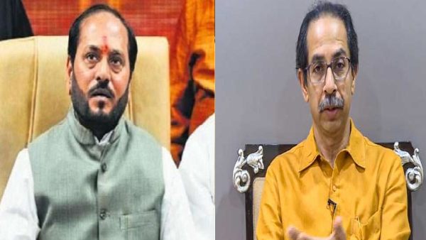 Ramdas Kadam and Uddhav Thackeray Ramdas Kadam and Uddhav Thackeray