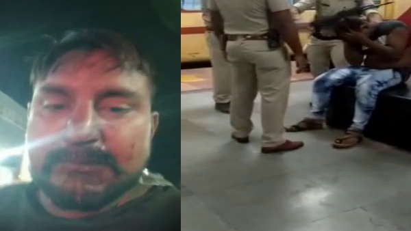 राइफल की बट और जूतों से की पिटाई राइफल की बट और जूतों से की पिटाई