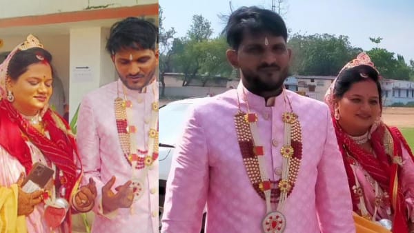 दुल्हन अंतिम बार अपने क्षेत्र में करना चाहती थी मतदान