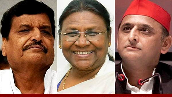 राष्ट्रपति चुनाव में शिवपाल-राजभर ने दिया बीजेपी का साथ 