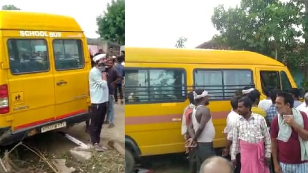 सीधी में बस एक्सीडेंट