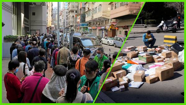 कोरोना का चीन पर असर