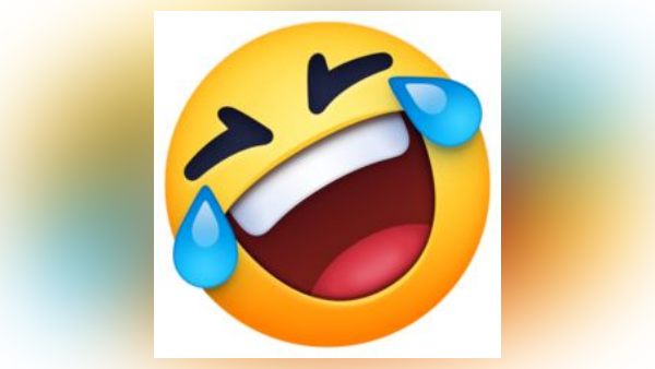 Rolling on floor laughing emoticon