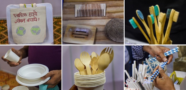सिंगल यूज प्लास्टिक के विकल्प
