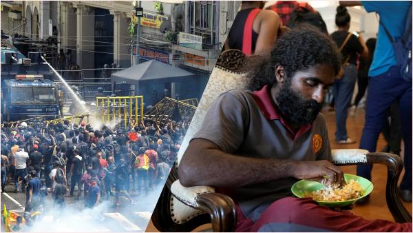 एक्शन में रानिल विक्रमसिंघे