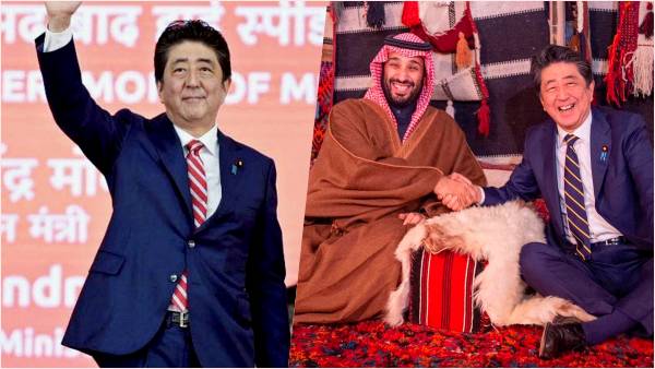 शिंजो राजनीतिक परिवार से हैं