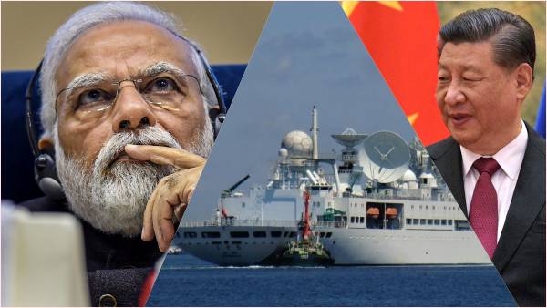 चीन का जासूसी जहाज करेगा घुसपैठ!
