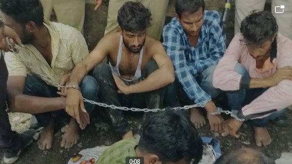 पुलिस-बदमाशों के बीच फायरिंग पुलिस-बदमाशों के बीच फायरिंग
