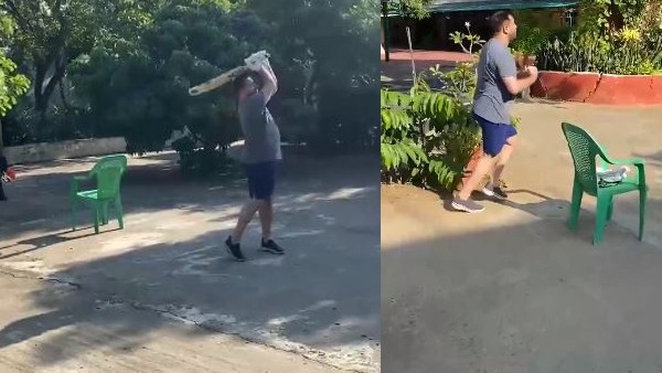 क्रिकेट खेल पसीना बहा रहे हैं तेजस्वी क्रिकेट खेल पसीना बहा रहे हैं तेजस्वी