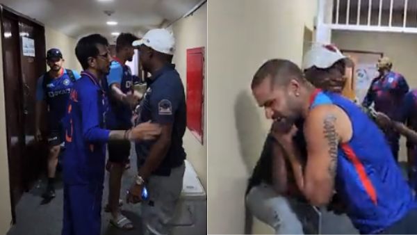 कौन पहुंचा टीम इंडिया से मिलने