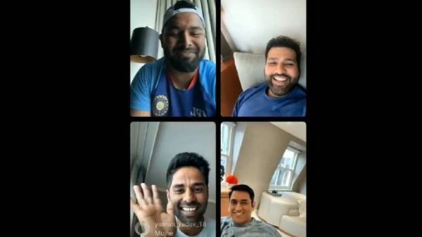 माही ने दिए दर्शन माही ने दिए दर्शन