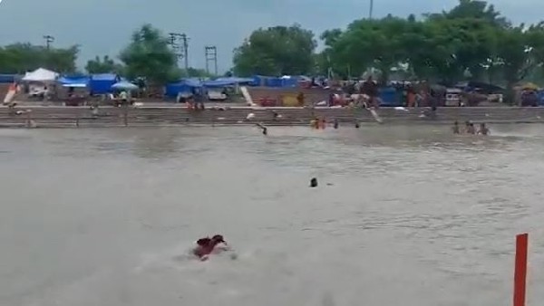 नदी में डूब रहा था हरियाणा का युवक 