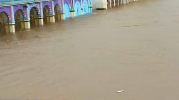हरदा में भारी बारिश से बाढ़ के हालात