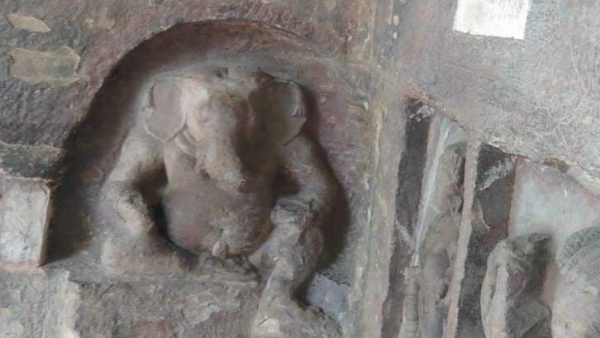 उदयगिरी की गुफा में श्रीगणेश का पहला स्थापत्य रूप